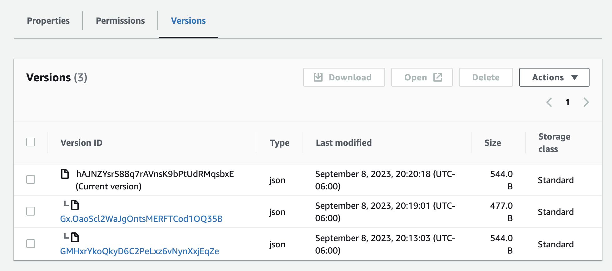S3 Versioning